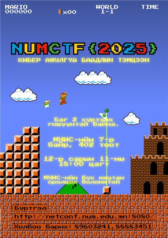 Кибер аюулгүй байдлын тэмцээн